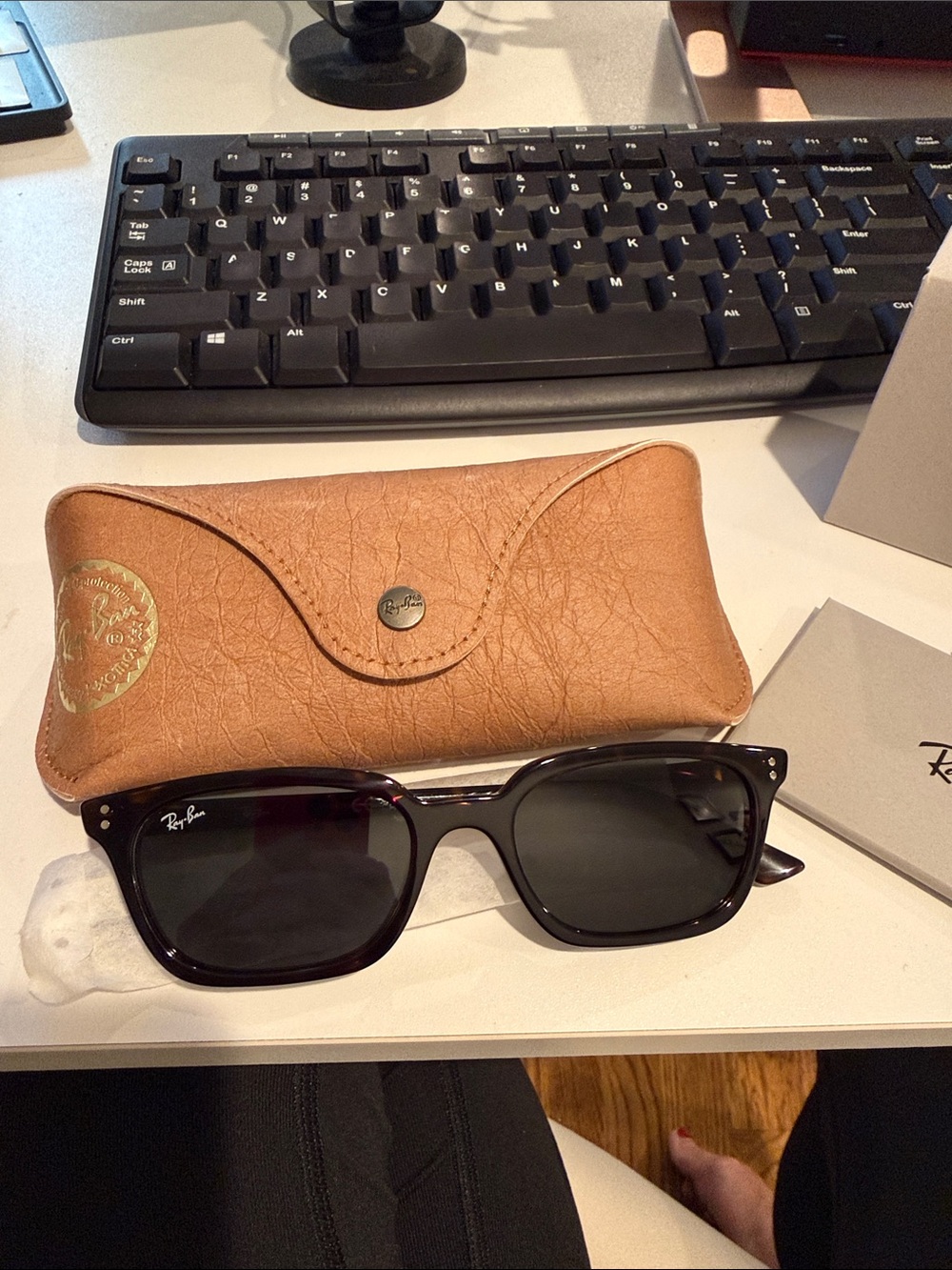 Ray-Ban Zaya Sunglasses in Havana - Picture 4 of 4